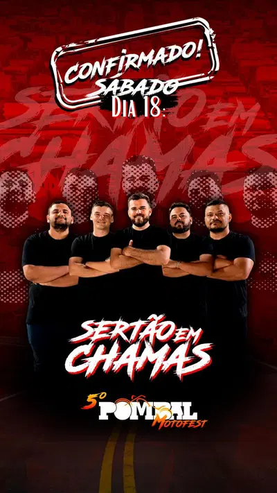 Sertão em Chamas #pombalmotofest